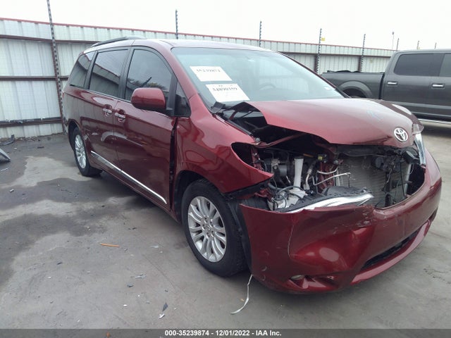 2015 TOYOTA SIENNA XLE VIN: 5TDYK3DCXFS601022