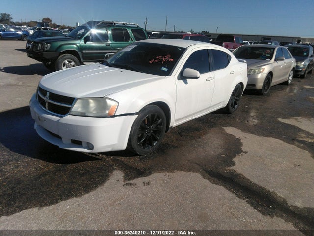 2010 DODGE AVENGER R/T VIN: 1B3CC5FB7AN202334