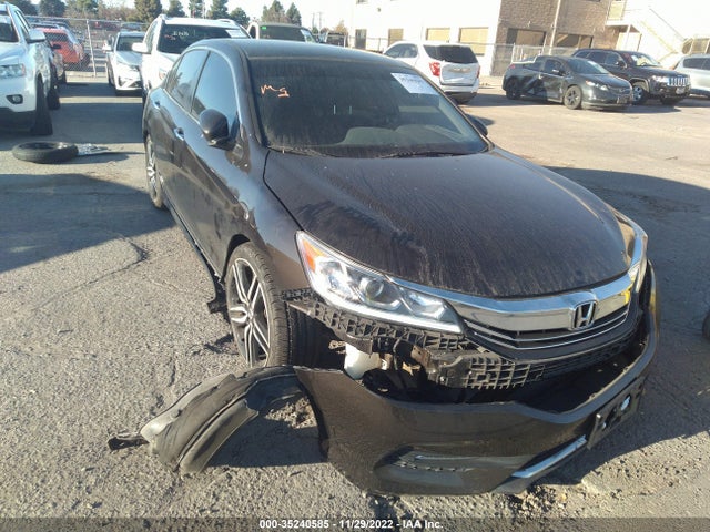 2017 HONDA ACCORD SEDAN SPORT VIN: 1HGCR2F55HA136603