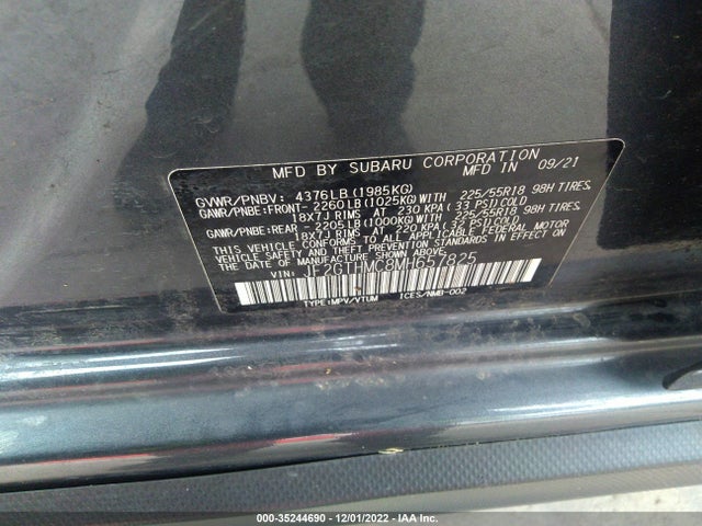2021 Subaru Crosstrek, VIN: JF2GTHMC8MH657825