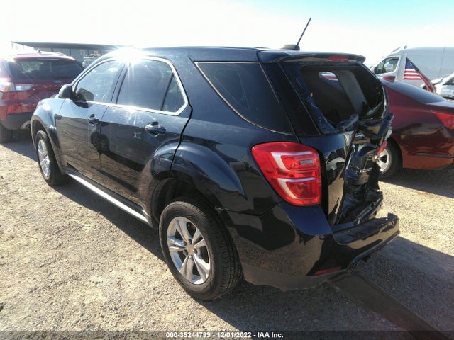 2016 CHEVROLET EQUINOX LS VIN: 2GNALBEK9G6132894