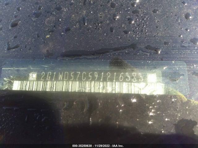 2009 CHEVROLET IMPALA  SS VIN: 2G1WD57C591216383