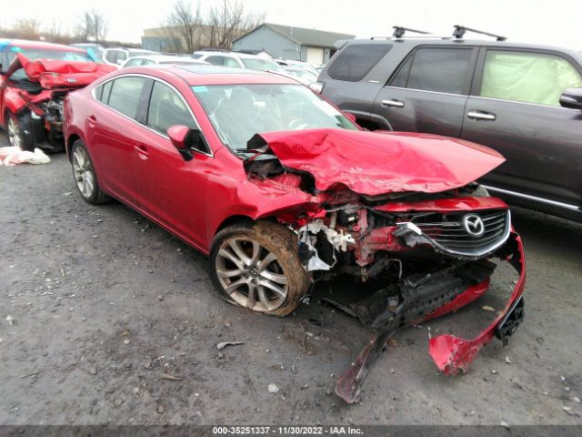 Auction sale of the 2016 Mazda Mazda6 I Touring, vin: JM1GJ1V55G1423456, lot number: 35251337