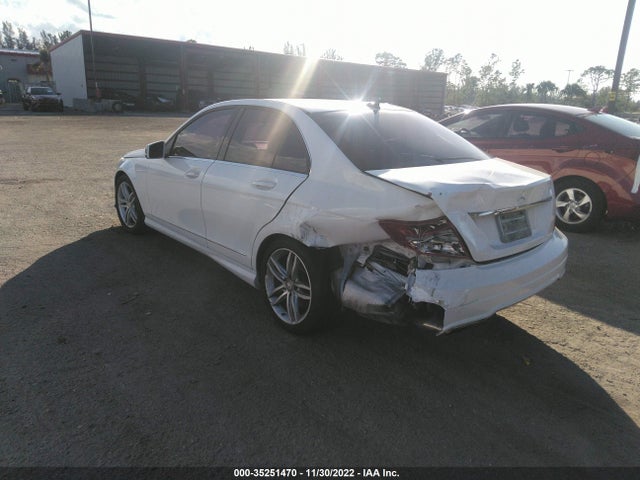 2014 MERCEDES-BENZ C-CLASS C 250 VIN: WDDGF4HB2ER305986