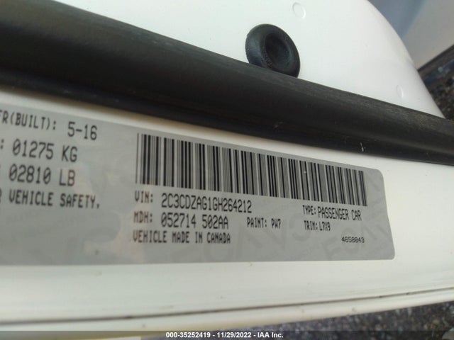 Dodge Challenger Sxt 2016 2C3CDZAG1GH264212 Image 9