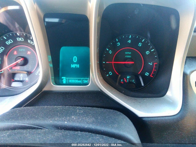 2012 CHEVROLET CAMARO 1LS VIN: 2G1FE1E3XC9212315