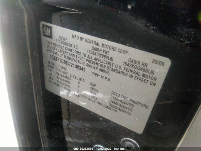 1GKET63M572148341 GMC Envoy Denali