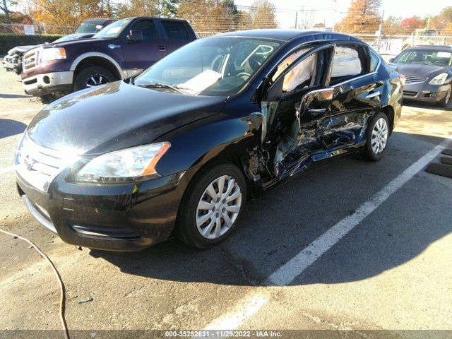 2014 NISSAN SENTRA S VIN: 3N1AB7AP3EL680833