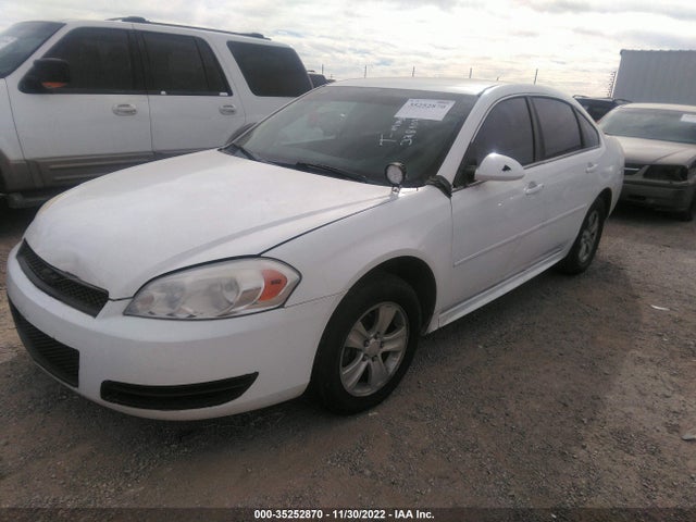 2012 CHEVROLET IMPALA LS FLEET VIN: 2G1WF5E33C1328409