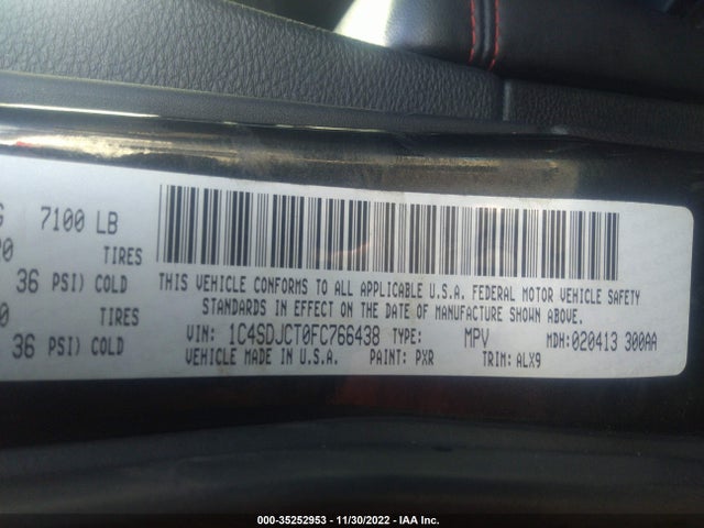 Dodge Durango R/t 2015 1C4SDJCT0FC766438 Image 9