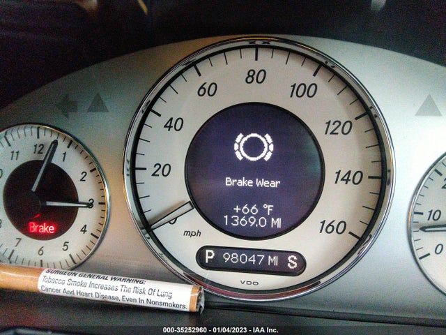 2008 MERCEDES-BENZ E-CLASS SPORT 5.5L VIN: WDBUF72X88B281305