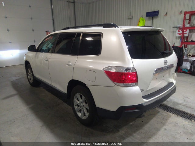 2013 TOYOTA HIGHLANDER VIN: 5TDBK3EH0DS196690