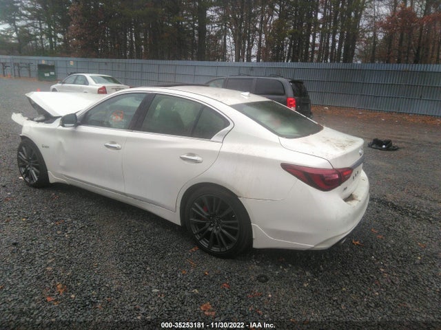 2019 Infiniti Q50 Red Sport 400 მანქანა იყიდება აუქციონზე, vin: JN1FV7AR5KM800017, აუქციონის ნომერი: 35253181