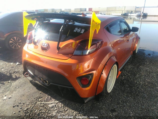2014 HYUNDAI VELOSTER TURBO VIN: KMHTC6AE5EU209294