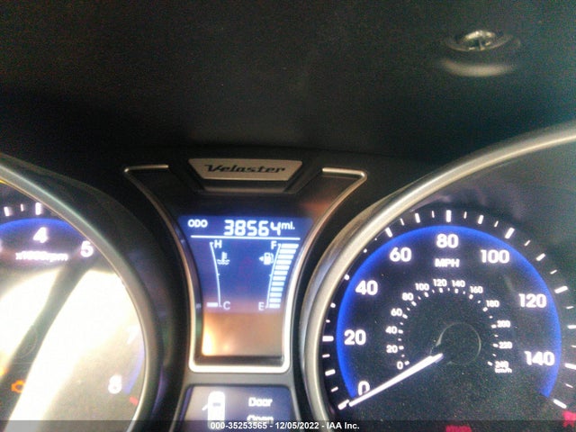 2014 HYUNDAI VELOSTER TURBO VIN: KMHTC6AE5EU209294