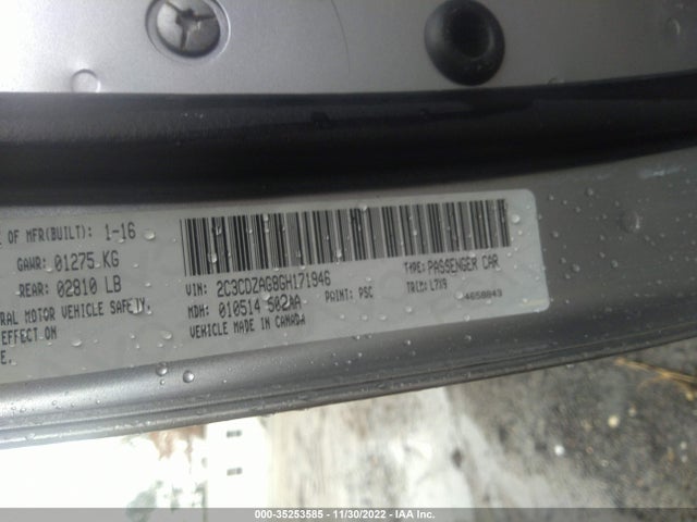 Dodge Challenger Sxt 2016 2C3CDZAG8GH171946 Image 9
