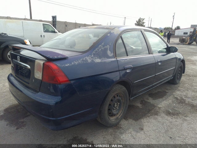 2005 HONDA CIVIC SDN LX VIN: 2HGES16575H605405