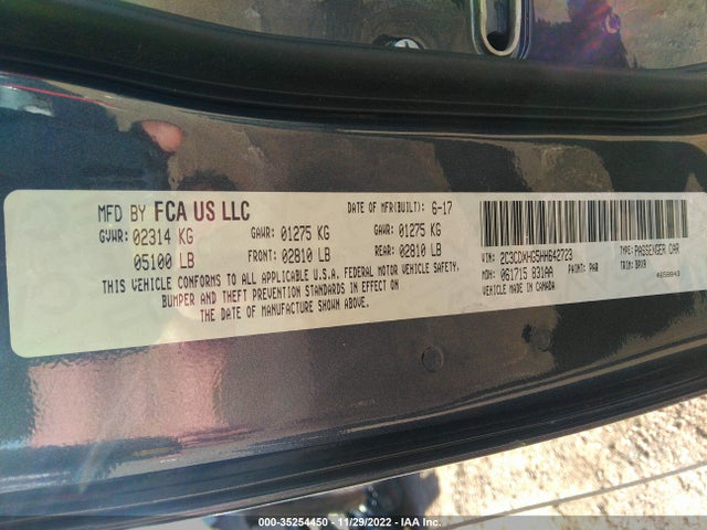 Dodge Charger Sxt 2017 2C3CDXHG5HH642723 Image 11