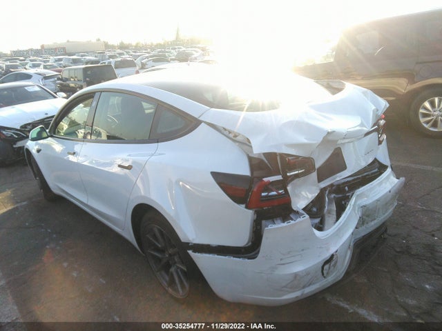Tesla Model 3 Long Range 2022 5YJ3E1EB1NF222229 Image 3