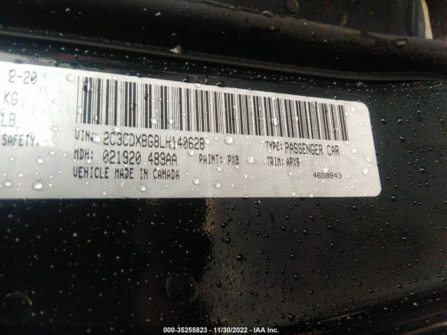 Dodge Charger Sxt 2020 2C3CDXBG8LH140628 Image 9