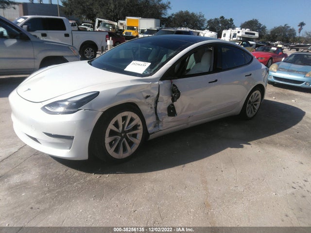 Tesla Model 3 Long Range 2021 5YJ3E1EB2MF980787 Image 2