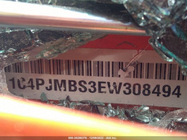 1C4PJMBS3EW308494 Jeep Cherokee Trailhawk