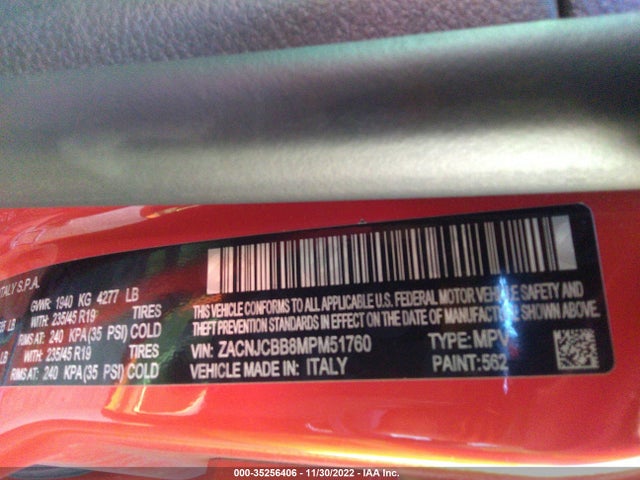 2021 Jeep Renegade, VIN: ZACNJCBB8MPM51760