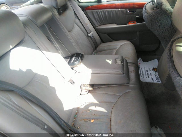 2005 LEXUS LS 430 VIN: JTHBN36FX55014648