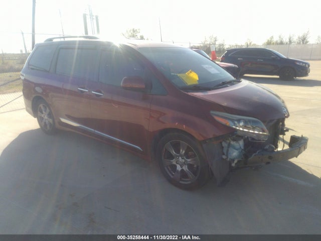 Toyota SIENNA SE 2017 5TDXZ3DC8HS809314 Image 1