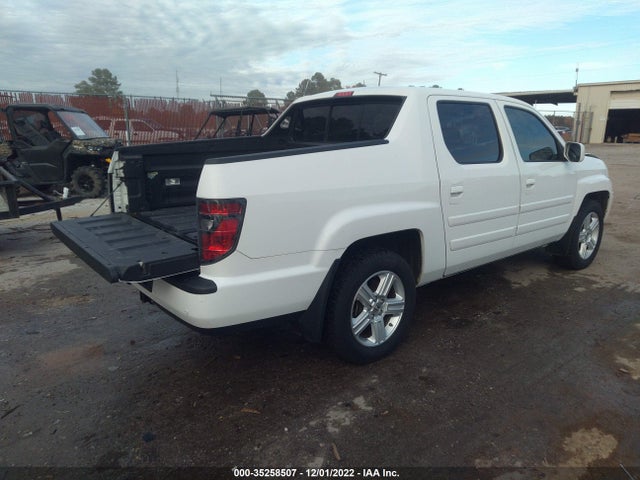 2012 HONDA RIDGELINE RTL VIN: 5FPYK1F59CB453097