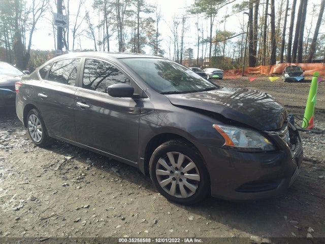 2013 NISSAN SENTRA S VIN: 3N1AB7AP0DL795064