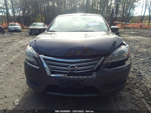 2013 NISSAN SENTRA S VIN: 3N1AB7AP0DL795064