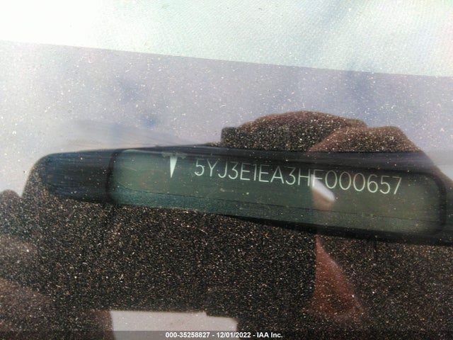 5YJ3E1EA3HF000657 Tesla Model 3 Standard/long Range