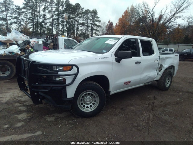 2019 CHEVROLET SILVERADO 1500 WORK TRUCK VIN: 3GCUYAEF0KG226177