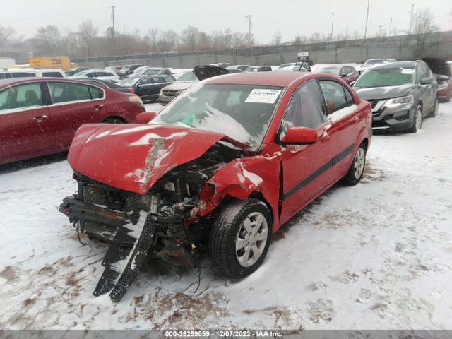 2009 KIA RIO LX VIN: KNADE223096524861