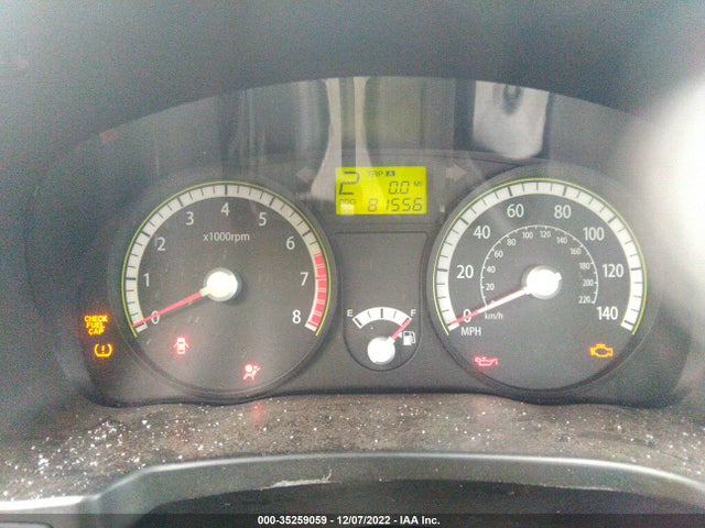 2009 KIA RIO LX VIN: KNADE223096524861