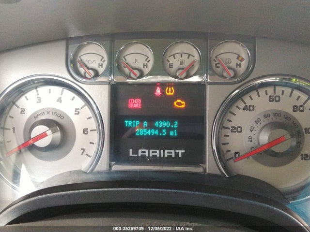 2009 FORD F-150 XL/LARIAT VIN: 1FTPW12V09FA75397