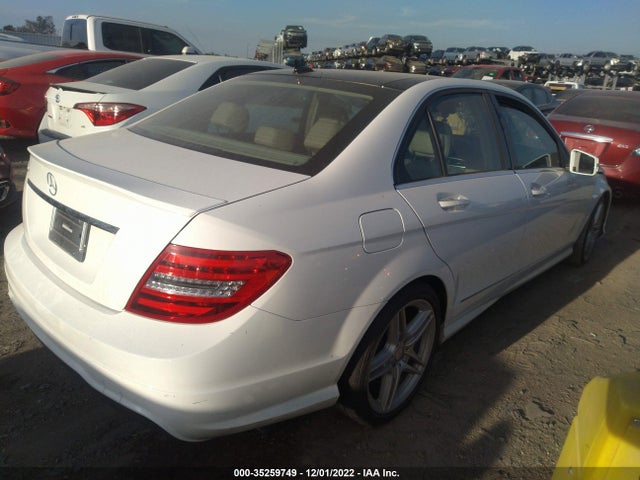 2013 MERCEDES-BENZ C-CLASS C 250 VIN: WDDGF4HB7DA803341