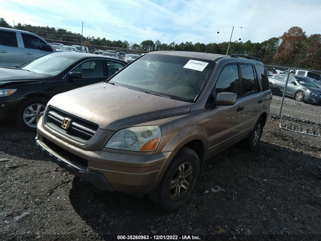 2004 HONDA PILOT EX VIN: 2HKYF18454H564945
