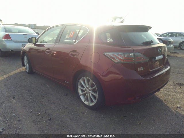 Lexus CT 200H 2011 JTHKD5BH0B2017691 Image 4