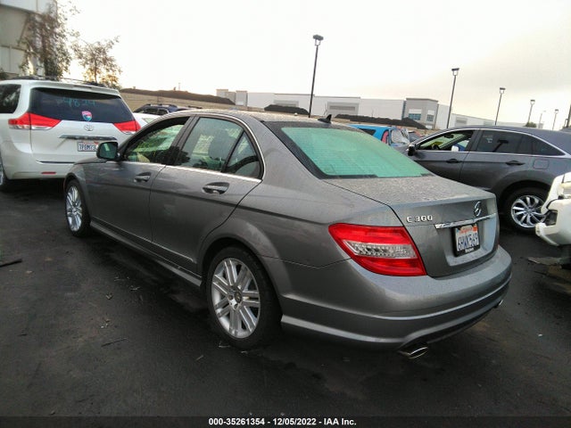 2009 MERCEDES-BENZ C-CLASS 3.0L VIN: WDDGF54X09R061638