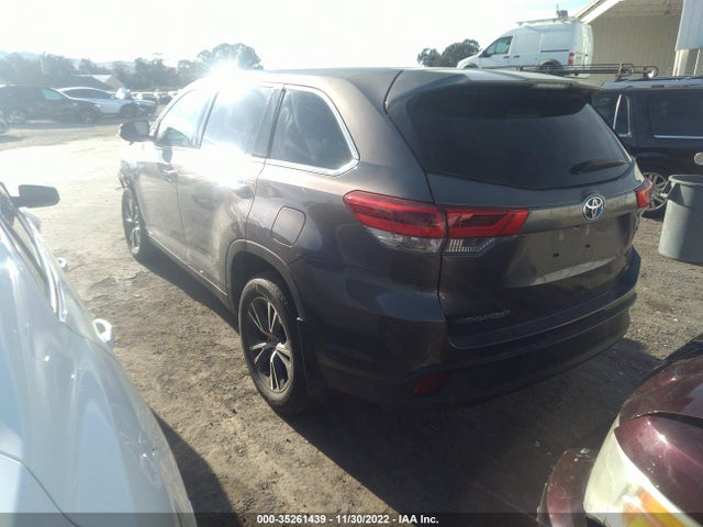 2019 Toyota Highlander, VIN: 5TDBGRFH4KS062412