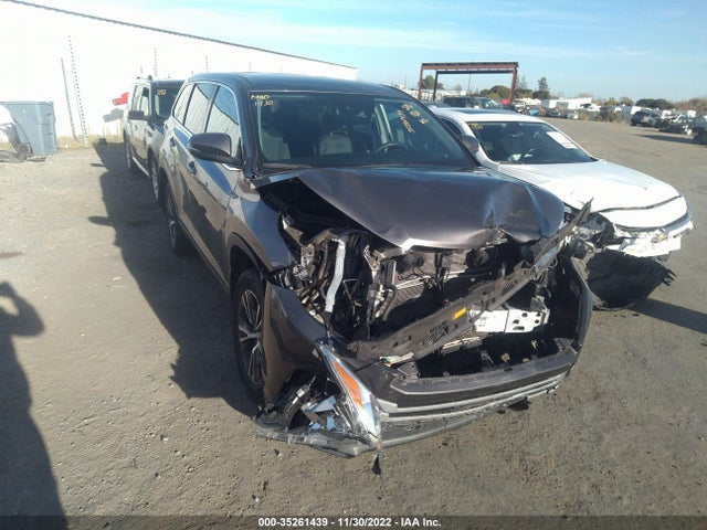 2019 Toyota Highlander, VIN: 5TDBGRFH4KS062412