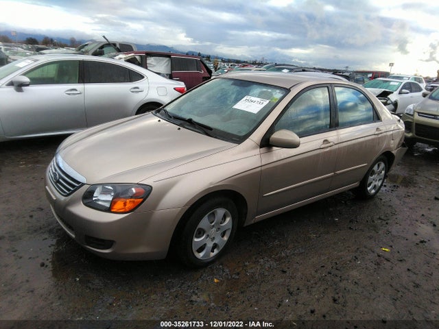 2009 KIA SPECTRA EX VIN: KNAFE221395605236