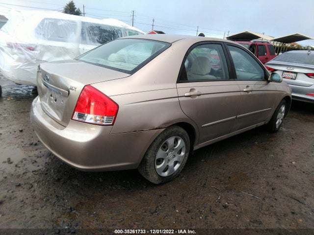 2009 KIA SPECTRA EX VIN: KNAFE221395605236