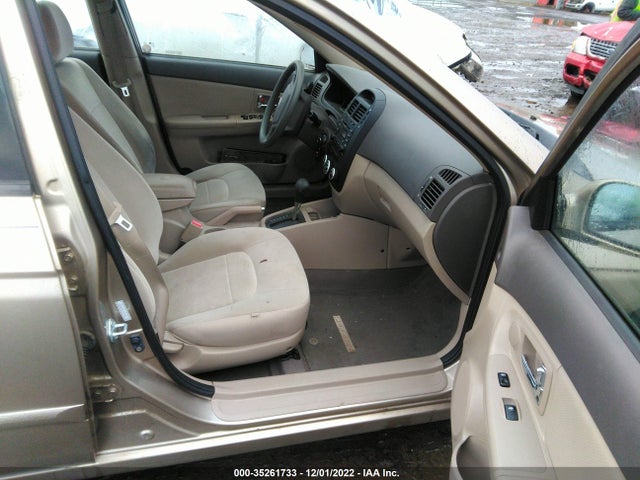 2009 KIA SPECTRA EX VIN: KNAFE221395605236