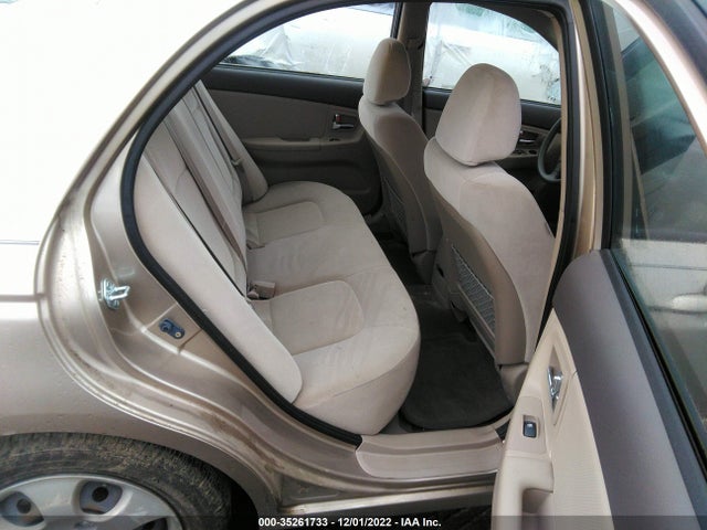 2009 KIA SPECTRA EX VIN: KNAFE221395605236
