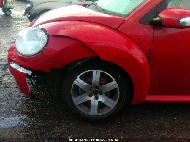 2006 VOLKSWAGEN NEW BEETLE COUPE VIN: 3VWRR31C46M406616
