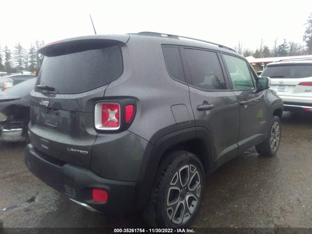 2018 JEEP RENEGADE LIMITED VIN: ZACCJBDB0JPH30469