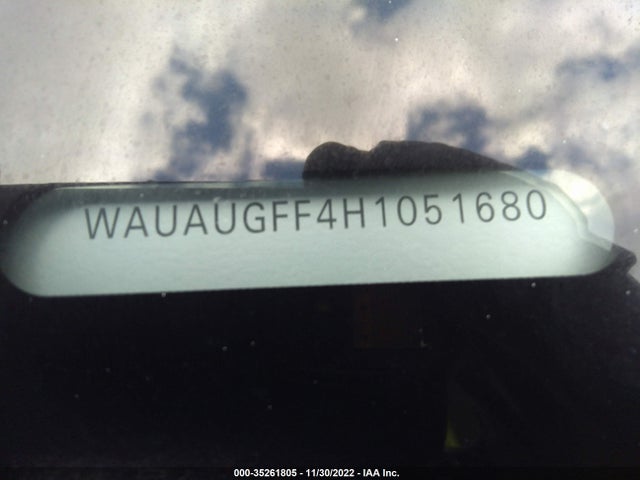 2017 Audi A3, VIN: WAUAUGFF4H1051680